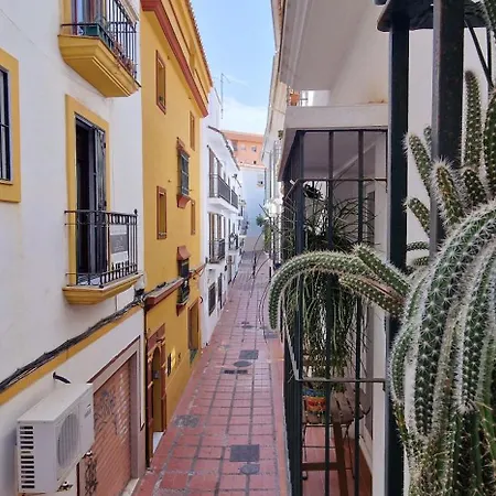 Luxe Appartement, Centrum Marbella, Vlak Aan Zee! 아파트 마르베야